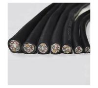 PXAMORTEL Cable con núcleo de cobre puro apantallado, Cable de par trenzado con doble blindaje TRVVPPS for comunicación por cadena de arrastre de 4 a 10 núcleos y 5 metros(15 Awg,8 cores 5 meters)