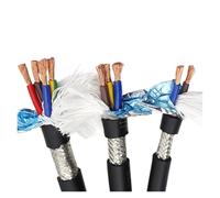 PXAMORTEL Cable con núcleo de cobre puro apantallado, Cable TRVVP de 100 m, 2-40 núcleos, 26-11 AWG, blindado, resistente al aceite, for cadena de arrastre, control de señal CNC(20 Awg 100 Meter,24)