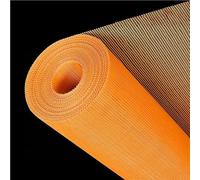 PXAMORTEL Malla de fibra de vidrio para enlucido Rollo de malla de fibra de vidrio for tamaños múltiples blancos anaranjados de reparación de hormigón(Orange,150mx0.4cm)