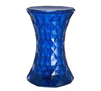 PXAMORTEL Mesa Auxiliar acrílica, Mesa de Centro, Mesa Auxiliar de acrílico con Tablero extraíble for Interior y Exterior, Multicolor(Blue)
