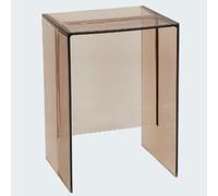 PXAMORTEL Mesa Auxiliar acrílica, Mesa de Centro, Mesa Auxiliar de acrílico Multicolor(Brown)
