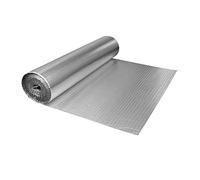 PXAMORTEL Paneles reflectantes para radiadores, Lámina autoadhesiva de aluminio con doble burbuja for radiador (varios tamaños)(1mx6m)
