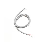 PXAMORTEL Sensor de temperatura termistor NTC, sonda de acero inoxidable de 5x45mm, Cable 1K-100K 1/2M -30-80C(NTC 20K 1m)