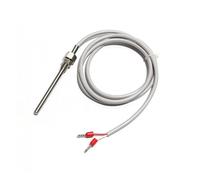 PXAMORTEL Sonda del sensor de temperatura del termistor NTC 5x100 mm Rosca M8 a prueba de agua 0-200C 1K-100K(NTC 3K 1m)