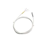 PXAMORTEL Sonda Termistor NTC 20-100K 4x30mm Resistente al agua Blindado 0.5-2M(NTC 20K,2M wire length)
