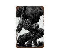 PXFJHGLKN Póster de anime Legend of Jianfeng para decoración de pared, póster de metal moderno para bar, decoración de bar, 30 x 20 cm