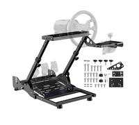 PXN Soporte de rueda de carreras A10 para PXN V9 V9GEN2 V10 V99 V12 Lite T300RS T300 TGT TSPC T500 G27 G920 G923 R5 R9 R16 R21 CSL DD1 DD2 NO Volante incluido, pedal y freno de mano