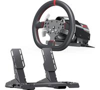 PXN V10 Ultra Volante de Juego - Base con Motor Servo Direct Drive de 3.2Nm Force Feedback, Pedales PD HM Acelerador y Freno, Steering Wheel de 270mm - Volante Sim Racing para PC, PS4 y Xbox
