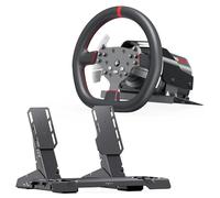PXN V10 Ultra Volante de Juego - Base con Motor Servo Direct Drive de 3.2Nm Force Feedback, Pedales PD HM Acelerador y Freno, Steering Wheel de 270mm - Volante Sim Racing para PC, PS4 y Xbox