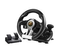 PXN V3 Pro Racing Wheel, 180 Degree Universal USB Car Sim Race Steering Wheel with Pedals for PS3, PS4, Xbox One, Xbox Series X|S, Switch - Negro