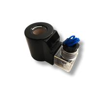 PXQCHAVLN 1 Bobina de válvula solenoide hidráulica, diámetro del Orificio Interior: 19/20 mm, Altura: 51 mm, CA 220 V CC, 24 V, 12 V(19 Hole AC220V)