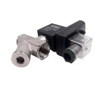 PXQCHAVLN 1 Uds ADF695 compresor de Aire válvula solenoide de Tanque de Aire SS304 válvula de Drenaje electrónica de Filtro Y de Acero Inoxidable 0,5 Pulgadas(Ac110v)