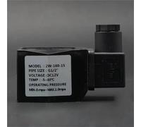 PXQCHAVLN Bobina for Tapas de válvulas válvula solenoide 220v dc24v 12v 380v válvula de Escape Cubierta de plástico