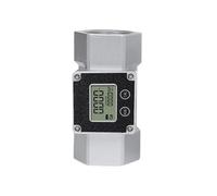 PXQCHAVLN Caudalímetro Electrónico Digital con Acumulación Total Instantánea(3/4" Stainless Steel)
