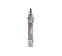 PXQCHAVLN Cilindro neumático 2N2AAire Cilindro estándar Doble Efecto Vástago Simple 24N2A25A100 24N2A25A50 24N2A25A25 75 125 200(80mm Stroke)