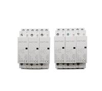 PXQCHAVLN Contactor EACT-25Z 2P 16A 20A 25A DC12V 24V Bobina DIN Rail Hogar Contactores modulares Interruptor 2no 2nc 1no1nc for Smart Home House Hotel Industrial Electrics(Dc12v,25A)