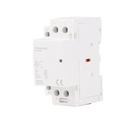 PXQCHAVLN Contactor YCCH6 2p DIN Rail hogar AC contactores modulares 2 5a 40a 220V/230V 50/60Hz 2no 2nc o 1no 1nc Industrial Electrics(25a 2no)