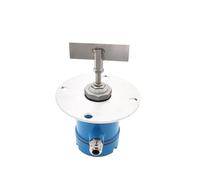 PXQCHAVLN Interruptor de Nivel de Material Giratorio Tipo Brida, Detector de Objetos, Sensor de límite, Controlador de Transferencia de Nivel de Cuchilla Tipo B de Acero Inoxidable(Zxk-11b(24vdc))