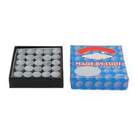 PxQuerantic 50 Puntas para Taco de Billar, Punta de Taco de Billar de Cuero de Grado B de Repuesto, Alta Elasticidad y fricción para un Mejor Control de la Bola, Accesorio Esencial para la prá (11mm)