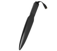 PxQuerantic Dog Break Stick, Dog Bite Training Stick Chew Toy, Nylon Rubber Crowbar Tool for Small Medium Dogs with Black Lanyard, Emergency Mouth Control Device for Backyard Garden Use (Mango Negro)