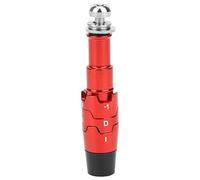 PxQuerantic Manga adaptadora de Eje para Palos de Golf de aleación de Aluminio, Adaptador de Eje de Golf Duradero para 815 XR, Accesorio de Repuesto Resistente al óxido con (Roja)