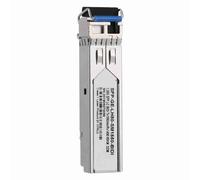 PxQuerantic SFP - - LH80 - SM1550 - Módulo transceptor óptico de fibra única de modo único Gigabit BIDI 80 km, interfaz LC de 1,25 G con longitud de de 1550 nm para centros de datos y