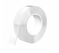 PXRLMYF Cinta Doble Cara Extrafuerte 3 Metros Cinta Adhesiva Doble Cara Extra fuerte Transparente Multifuncional Antideslizante Cinta Adhesiva Nano para Pared,Cocina,Alfombra