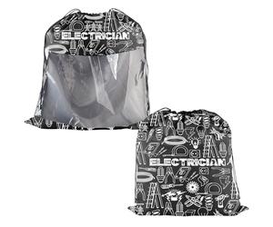 PXTIDY Bolsa con cordón para electricista Lineman Powerline Technician Gift Travel Drawstring Storage Bag Electricista Herramientas Bolsa