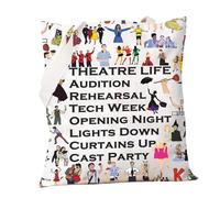 PXTIDY Bolsa de mano de teatro musical, teatral, teatral, teatro, teatro, drama, bolsa de hombro, actor, actriz, regalos, beige, Medium