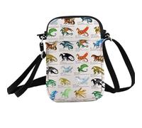 PXTIDY Wings Fire Dragon Characters Bandolera Clay Sunny Glory Tsunami Starflight Azul Sundew Snowfall Dragon Lover Gifts, beige, Small