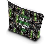 PXTIDY Witch - Bolsa de maquillaje inspirada en musicales, It's Time to Trust My Instincts Witchy Gift Broadway Musical Merch Fans Gift, estilo 2, One_Size, moda