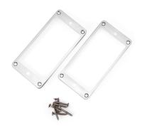 Pxyelec 2 anillos de montaje de plástico para guitarra eléctrica (4 mm de alto)