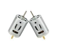 Pxyelec 2 unids 385 DC Motor 6V-24V Micro Imán Fuerte Cepillo de Carbono DIY Motor 5140RPM-10473RPM-21000RPM para Ventilador de Coche de Cuatro Ruedas Juguete