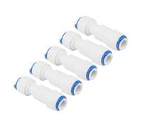 Pxyelec 5 válvulas de retención de conexión rápida de 1/4" para sistema de ósmosis inversa de agua pura RO