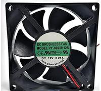 PY-8025H12S 8025 Fan DC12V 0.21A 8CM 80MM Cooling Fan