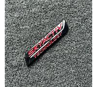 Pyaio 3D Emblema Metal,para Mazda Maletero Trasero calcomanías Coche Capó Delantero Insignia Carroceria Logotipo Logo Accesorios,A