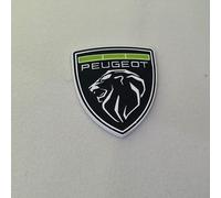 Pyaio 3D Emblema Metal,para Peugeot 4008 308 408 5008 3008 Maletero Trasero calcomanías Coche Capó Delantero Insignia Carroceria Logotipo Logo Accesorios,A