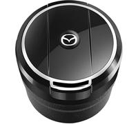 PYANL Coche Cenicero para Mazda CX-30 2019-2023, Bandeja de Ceniza Portátil Cigarrillo Cenicero Sin Humo Autoextinguible con Tapa Ceniceros Coche Accesorios,A