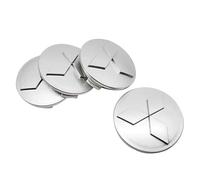 PYANL Coche Tapas Centrales Cubos para Mitsubishi Colt 2008-2012, Tapas Centro Tapacubos Tapas Llantas Tapa de Cubo Impermeable Cubierta de Cubo de Rueda Pegatina Tapabujes Coche Accesorios