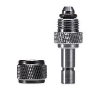 Pyasuye Adaptador De Transferencia CO2 Aluminio Sin Costuras para Tanques Plantas Optimización En Ángulo Recto Equipo Mantenimiento Jardinería Acuática Adaptador para Acuarios Resistente A La