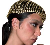 Pyasuye Diademas multicapa para mujer, estilos de personalidad, tocado de novia, adecuado para novias y asistentes a fiestas