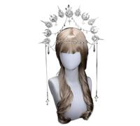 Pyasuye Dios Monther Dios - Diadema hecha a mano, estilo vintage, para mujer, hecha a mano, disfraz de fiesta de Halloween