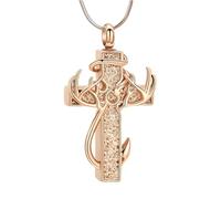 Pyasuye Joyería De Recuerdo Mascotas Broche Corte Grabable Resistente A La Oxidación Urna para Recordatorio Cenizas con Cadena Broche Corte Conmemoración Mascotas Bajo Peso para Uso