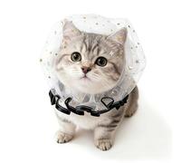 Pyasuye Protectores de cabeza de perro y gatos contra comer hierba y lamer patas mientras caminas o juegas, protectores para la cabeza de las mascotas