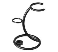 Pyatofly 1 soporte para herramientas de afeitado 2 en 1 para hombre, cepillo de afeitar curvado, soporte manual, accesorios para barba
