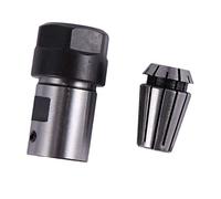 Pyatofly 1 unidad C20 Er16 32L 8mm husillo de la abrazadera del motor del husillo + 1 unidad Er16-1/8 (3.175) mm Collet