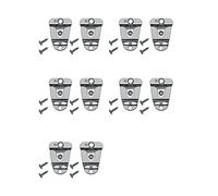 Pyatofly 10 Piezas Soportes de MicróFono de Mano Altavoz Clip para Colgar para CB CM300 GTX800 HLN9073 GM360 Radio