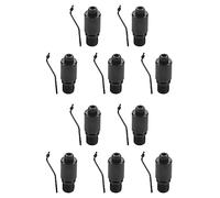 Pyatofly 10X Kit de Acoplamiento de Brazo de Trémolo Doble para Guitarra, Reemplazo para Guitarra Eléctrica, Kit de Piezas del de Puente de Trémolo