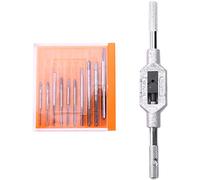 Pyatofly 11 unids/lote M1 M1.2 M1.4 M1.6 M1.7 M1.8 M2 M2.5 M3 M3.5 Mini tornillo Tap Set M1.6 M1.7 M1.8 M2 M2.5 M3 M3.5 Mini Tornillo Tap Set M1 M3.5 Macho de