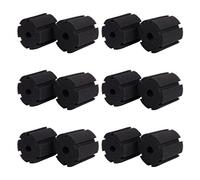 Pyatofly 12 filtros de esponja de repuesto para XY-380, color negro